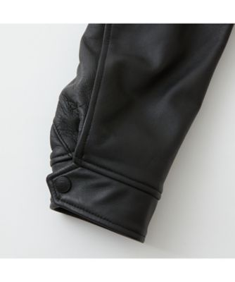 ジャケット WM × Schott SHEEP LEATHER
